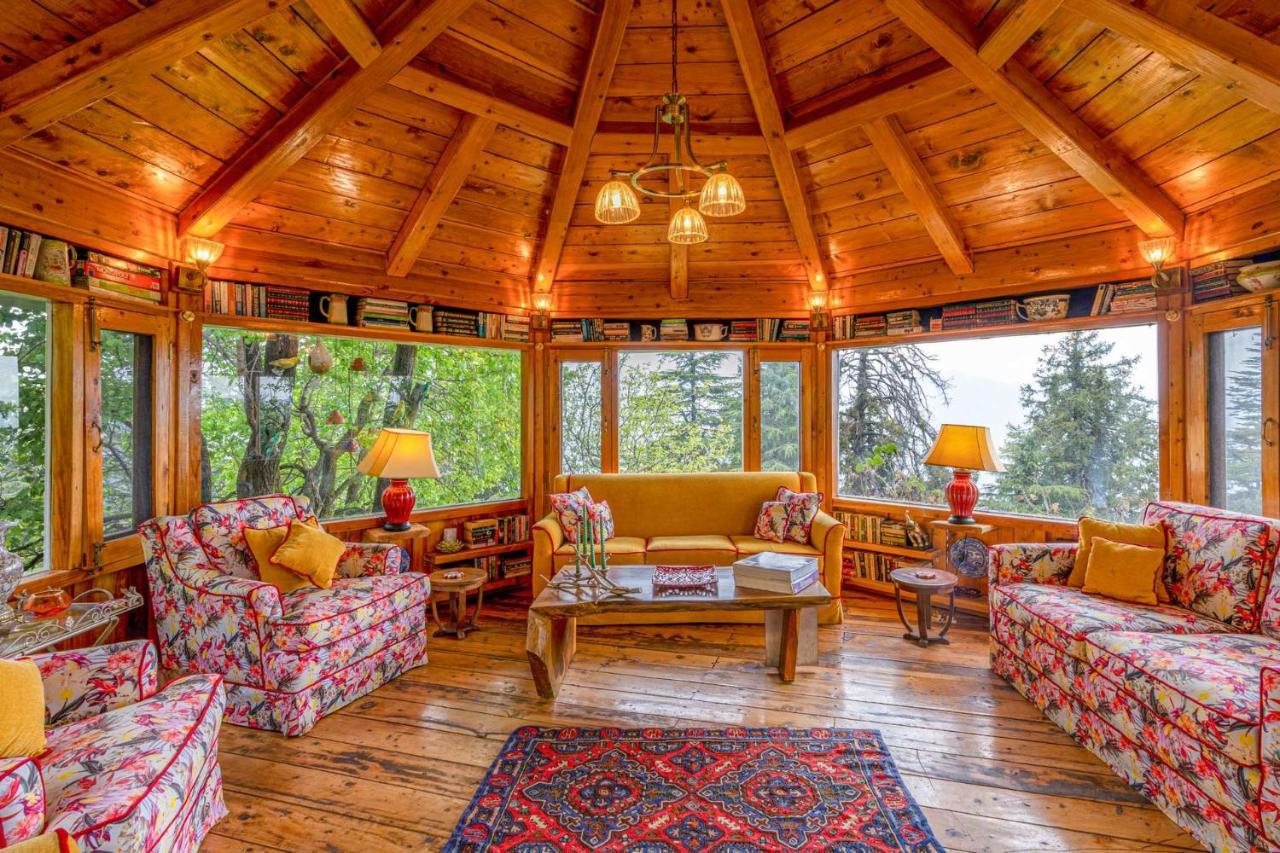 Stayvista At Violet Hill With Bonfire, Gazebo & Hill View Шимла Экстерьер фото